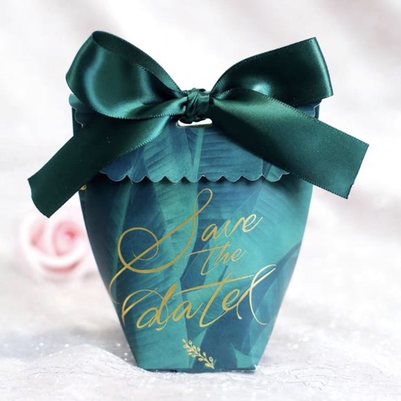 20PCS Candy Box /Gifts Ribbon Box/Wedding Holiday Party Favors Box/Candy Bag - Picture 10 of 10